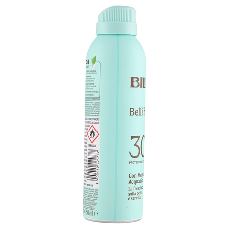 Bilboa Belli freschi! 30 Protezione Alta con Menta Acquatica 150 ml